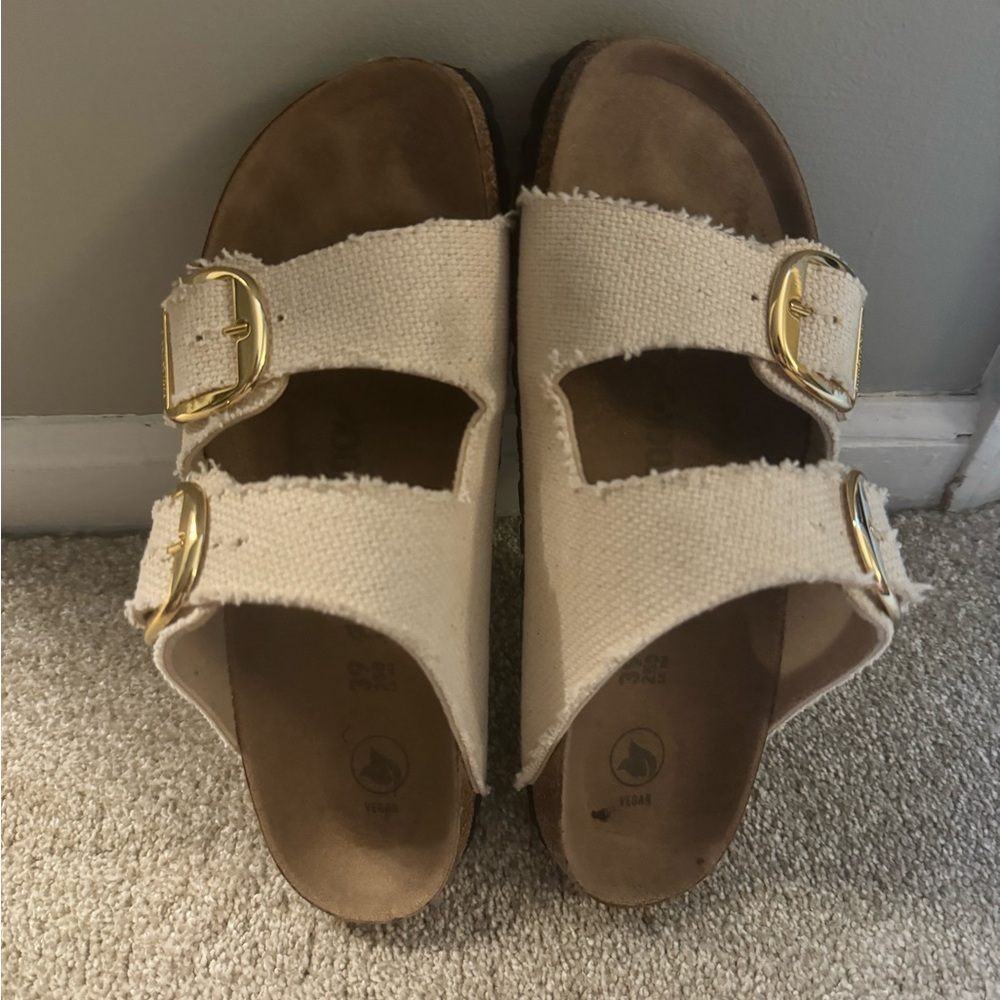 Birkenstock Arizona vegan big buckle